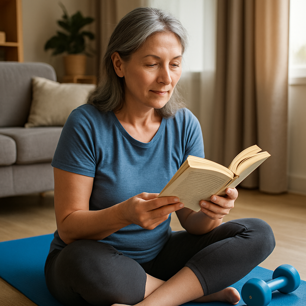 Exercício e leitura após 40